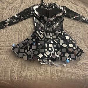 Beautiful dress with pants insert!